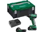 Hikoki WH18DDWRZ, Avvitatore A Impulsi, Pistola A Manovella, 1/4", Nero, Verde, 3200 Giri/Min, 140 Nm"