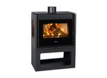 Stufa A Legna Prity PM3-TV – 13 Kw, Con Ampia Finestra Frontale E 2 Laterali – Classe A+