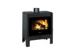 Stufa A Legna Prity PM-TV Sl Con Ampia Finestra Di Visualizzazione Stufa A Legna 13Kw