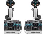 Thrustmaster Sol-R 2 Hosas Space Sim Duo Nero, Bianco Usb Flightstick Analogico/Digitale Pc