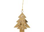 Ciondolo Natalizio Decorazione Natalizia Albero Di Natale Oro
