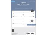 Inserto Calendario Filofax 2026 - A5 - 1 Settimana = 2 Pagine - Bianco - 26-68590