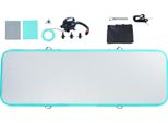 Succebuy Tappetino Gonfiabile Da Ginnastica - Tappetino Gonfiabile Da 4 Pollici Di Spessore Con Pompa Elettrica. Ideale Per Casa, Palestra, Yoga, Cheerleading. 10 Piedi, Verde Menta