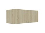 Syfax™ Mobile Porta Tv Rovere Sonoma 80X30X30 Cm In Legno Multistrato