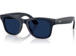 Occhiali Da Sole Ray-Ban Wayfarer Meta Gen 2 Photochrome Nero Transitions Sapphire/Cat1-3 / 50 Uomo,Donna Nero Transitions Sapphire/Cat1-3
