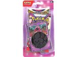 Pokemon Trading Card Game Premium Blister 2 Pack Agosto 2025 Carte Commerciali Viola Francese Taglia Unica