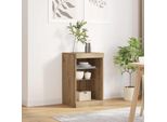 Maison Exclusive - Credenza Led In Rovere Artigianale 41 X 37 X 67 Cm Materiale Ligneo