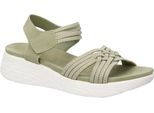 Cipriata - Sandali Da Donna "Eletta"", Cinturini Incrociati DF4644 (37 Eu) (Verde Salvia)"
