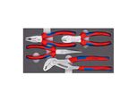 Knipex 00 20 01 V17 Zangen-Set In Schaumstoffeinlage 4-Teilig )
