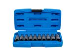 Bgs Kraft-Bit-Einsatz-Satz Antrieb Innenvierkant 12,5 Mm (1/2 Zoll) T-Profil (FüR Tx) T20 - T70 10 Teilig ; Bgs Technic (5097)