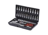 KS Tools 1/4" Chromeplus SteckschlüSsel-Satz, 46-Teilig (918.0646)"