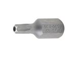 BGS Bit 4630, Antrieb AußEnsechskant 10 Mm (3/8"), T-Profil (FüR Tx) Mit Bohrung T30 ; BGS Technic)