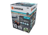 Gardena Textilschlauch Liano™ Xtreme 1/2", 10 M Set + Indoor-Adapter (18490-20)"