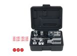 KS Tools 1/4"+3/8"+1/2"+3/4" Chromeplus VergrößErungs- Und Reduzieradapter-Satz, 7-Tlg. (918.0707)