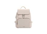 Rucksack TAMARIS Rucksack TAS Khiria, Damen, Gr. B/H/T: 26cm x 28cm x 9cm, beige (beige 400), Polyester, Rucksäcke Rucksack