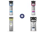 Epson Original T13L1 T13L2 T13L3 T13L4 Xl - 4Er Multipack Cyan, Magenta, Gelb, Schwarz