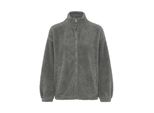 Sweatjacke Oxmo "Trainingsjacke Oxberina", Damen, Gr. Xs, Grau (Castlerock), Obermaterial: 100% Polyester Pes., Sweatjacken Sweatjacke