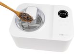 Clatronic Profi-Eismaschine mit Kompressor inkl. Timer, Ice Cream Maker für Eis, Sorbet und Frozen Yoghurt bis zu 1,2 Liter, Speiseeismaschine 150 Watt inkl. Automatikkühlung ICM-3784