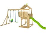 Spielanlage mit Babyschaukel KINGSWOOD braun