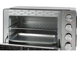 ProfiCook® Minibackofen 30L | Umluft + Ober-/Unterhitze | Mini Backofen mit Drehspieß und Pizzastein | Minibackofen mit Umluft | 1500W | PC MBG 1277