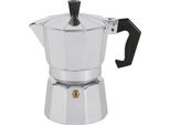 Karl KrÜGer Macchina Per Caffè Espresso 3 Tazze 15,5 Cm Ø8 Cm Alluminio