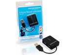Conceptronic Travel Hub Usb A 4 Porte, Usb 2.0, 480 Mbit/S, Windows Xp, Windows Vista, Windows 7, 40 Mm, 50 Mm, 10 Mm