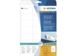 Herma 5074 Etichette Indirizzo A4 Bianco 63,5X38,1 Mm Carta Riposizionabile Opaca 525 Pz.