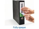 Herma Special - Etichette Di Carta Per Cartelle Perforate Autoadesive Opache E Permanenti - Verde - 192 X 61 Mm - 80 Etichette (20 Fogli X 4) (5099)