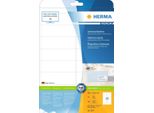 Herma 5075 Herma 5075 Etichette Indirizzo Premium A4, Bianco 99,1X33,8 Mm Carta Opaca 400 Pz.