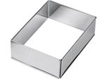Telaio Da Forno Lares In Acciaio Inox, L. 25 - 46 Cm, L. 17 - 32 Cm, Altezza Extra 7,5 Cm, Estensibile