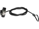 Serratura Di Sicurezza Per Notebook Manhattan - Cavo D'acciaio - Lunghezza 1,8 M - Rivestimento In Pvc Nero - Serratura In Metallo