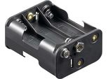 Portabatterie Goobay 6 X Aamignon Con Connessione A Pulsante (Sfuso)