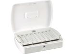 Burg-WäChter Zk 2307 Euro Cassetta Per Contanti "Office"" - 330 X 235 X 75 Mm, Bianco"