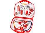 Valigetta Del Medico Rosso/Grigio Strumenti