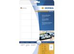 Herma Etichette Lucide Speciali, 63,5 X 38,1 Mm, Bianco