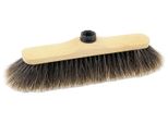 Sorex Zimmerbesen Holz Mit Eurogewinde RoßHaar Hell Lackiert 28Cm