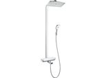 Hansgrohe Showerpipe Raindance Select We. / Chr. Mit Kb Raindance E Air 1Jet 360Mm Wanne