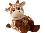 Warmies® Cuscino Termico/Animale Imbottito Animali Selvatici Giraffa