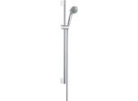 Hansgrohe Crometta 85 Set De Douche Mono Green Avec Barre De Douche 65 Cm, Chromé, 27652000, 27652000