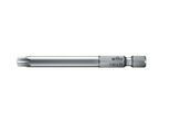 Wiha Torx Bit T 10 Acciaio Al Cromo Vanadio Temprato E 6,3 1 Pz