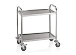 Carrello Portavivande 71X40X84 Cm - 2 Ripiani Piatti - Su Misura