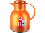 Emsa 504234 Caraffa A Vuoto Samba - 1,0 Litri, Arancione-Traslucida
