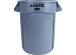 Rubbermaid FG263200GRAY Contenitore Rubbermaid Brute 121,1 Litri, In Pp, Grigio