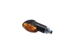 Lampeggiatore Cateye, Carbon Look, Vetro Colorato, Kurz