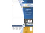 Herma Folien-Etiketten Special, 190 X 135 Mm, Weiá
