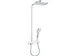 Hansgrohe Showerpipe Raindance Select Weiss / Chrom Piatto Doccia Kb Raindance E 360 St
