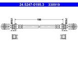Tubo Freno Ate 24.5247-0195.3