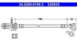 Tubo Freno Ate 24.5269-0195.3