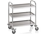 Carrello Di Servizio A 3 Ripiani In Acciaio Inox 11 Kg