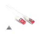 Cavo Patch Cat6A S/Ftp Pimf Bianco Senza Alogeni 0,5 M
